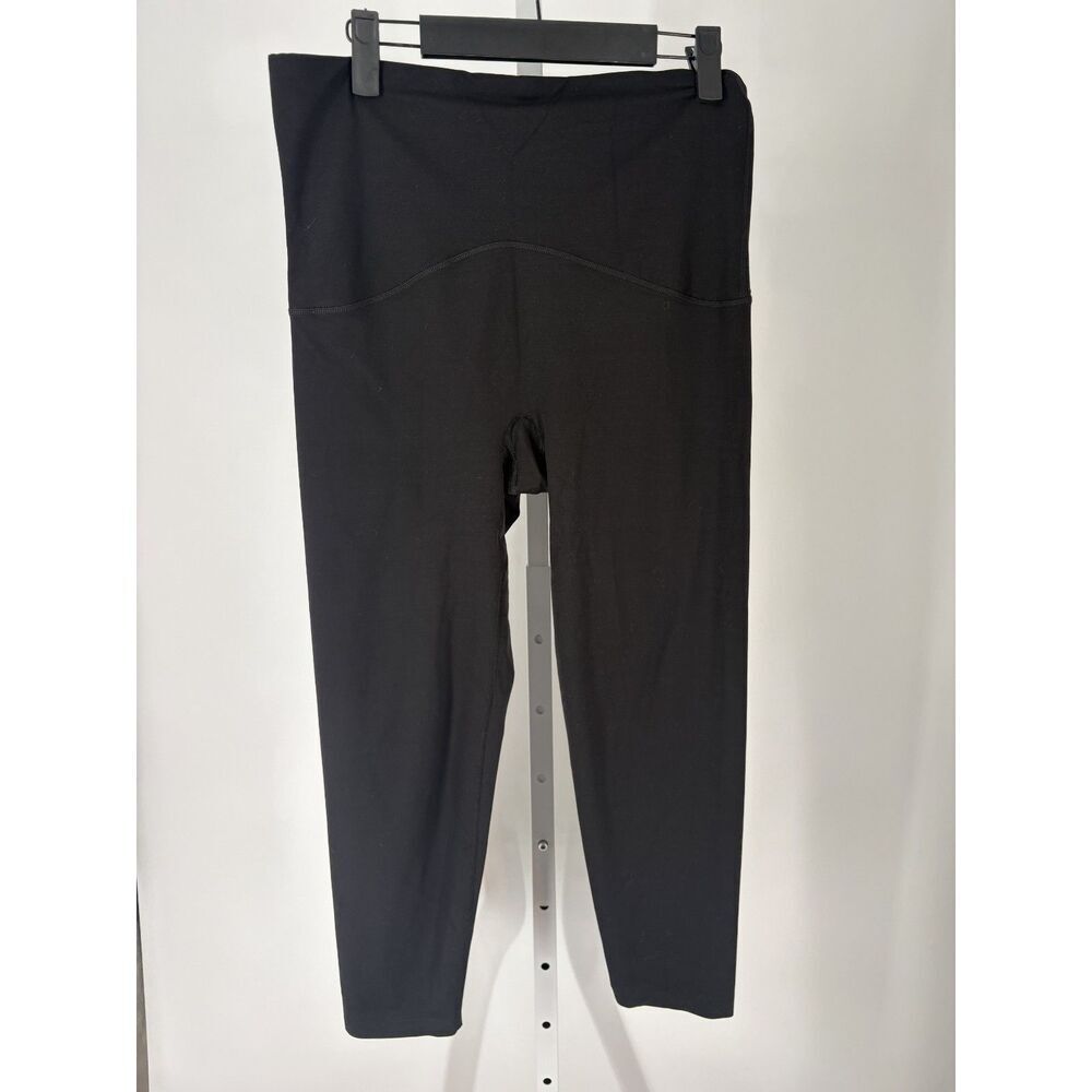 SPANX Black High Rise Shaping Leggings Pull-On Slim Fit Pants